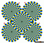 Mini-rotating Snakes Illusion